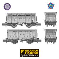 373-375A Graham Farish NER P7 Coal Hopper NE Railway Grey