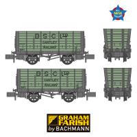 373-379 Graham Farish LNER D12 Coal Hopper 'BSC Ltd' Green
