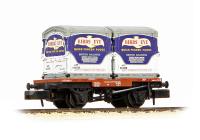 377-341D Graham Farish Conflat Wagon BR Bauxite (Early) with x2