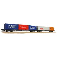 38-627A Bachmann BR FGA Outer Flats 2-Pack BR Blue (TOPS), 5 x 2