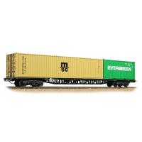 38-628B Bachmann BR FFA Inner Flat BR Blue (TOPS), 20ft & 40ft I