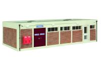 42-039R Graham Farish Scenecraft Office Block - Red
