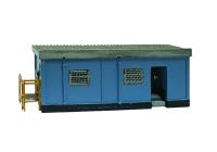 42-055A Graham Farish Scenecraft Site Office - Blue