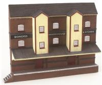 42-204 Graham Farish Scenecraft Low Relief Bonded Warehouse.