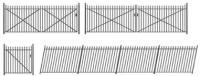 435 Ratio Spear Fencing Ramps and Gates