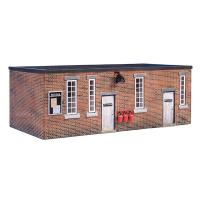 44-0054 Bachmann Scenecraft Depot Mess Room and Toilet - White Door