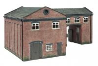 44-0086 Bachmann Scenecraft Industrial Gate House