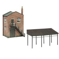 44-0130 Bachmann Scenecraft Lucston Shed and Stores
