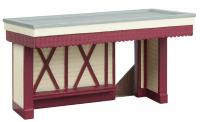 44-0167 Bachmann Scenecraft Wooden Halt and Steps