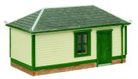 44-0189G Bachmann Scenecraft Clapboard Platform Hut - Green