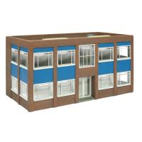 44-018D Bachmann Scenecraft Two Storey Office Block - Blue
