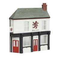 44-0201 Bachmann Scenecraft Low Relief Corner Pub, The Red Lion
