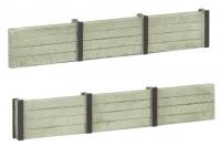 44-0508 Bachmann Scenecraft Kingpost Concrete Retaining Walls