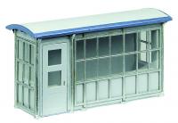 44-0545 Bachmann Scenecraft Metal Platform Shelter - Blue