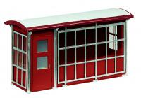 44-0545A Bachmann Scenecraft Metal Platform Shelter - Red