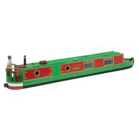 44-1018 Bachmann Scenecraft Narrow Boat - Red