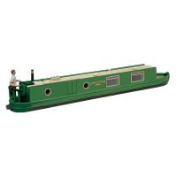 44-1018A Bachmann Scenecraft Narrow Boat - Apple Green