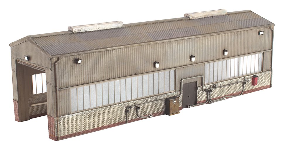 44-126 Bachmann Scenecraft Single Road Servicing Shed