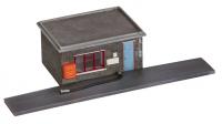 44-128 Bachmann Scenecraft Fuelling Point Pump House 164mm x 72mm x 37mm