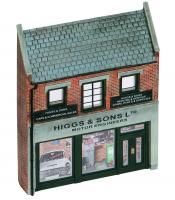 44-224 Bachmann Scenecraft Low Relief Town Garage 86mm x 19mm x 105mm