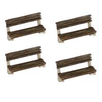 44-514 Bachmann Scenecraft Benches (x4)