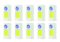 44-529 Bachmann Scenecraft Traffic Island Bollards