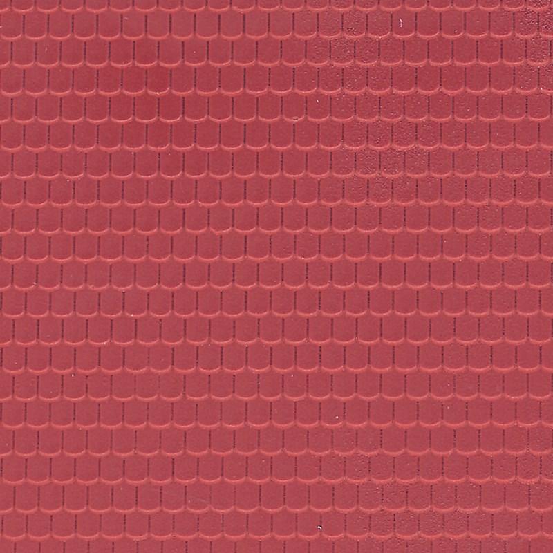 46026 Vollmer Red roof tile  moulded plastic sheet 218x119mm