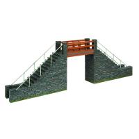 47-0107 Bachmann Narrow Gauge Scenecraft Slate Footbridge
