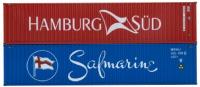 4F-028-174 Dapol 40ft Container Hamburg Safmarine