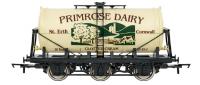 4F-031-137 Dapol 6 Wheel Milk Tank - Primrose Dairy