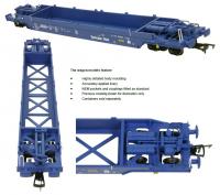 4F-048-002 Dapol KQA/KTA Container Wagon Touax GERS 97752