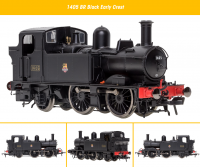 4S-006-020 Dapol 14XX Steam Loco - 1405 - BR Black