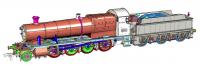 4S-009-007 Dapol 28xx Steam Loco number 2851 BR Late Black