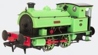 4S-024-001S Dapol Hawthorn Leslie 0-4-0 Steam Loco Green Lined