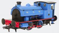 4S-024-005S Dapol Hawthorn Leslie 0-4-0 Steam Loco Blue NCB