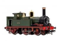 4S-517-001S Dapol 517 Class Steam Loco - 202 Lined GW Green