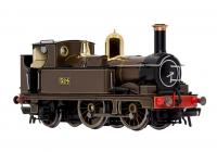 4S-517-002D Dapol 517 Class Steam Loco - 524 Lined GW Chocolate
