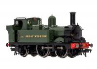4S-517-005 Dapol 517 Class Steam Loco - 1159 GW Green with GREAT WESTERN lettering