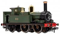 4S-517-006 Dapol 517 Class Steam Loco - 539 Lined GW Green Black Frames