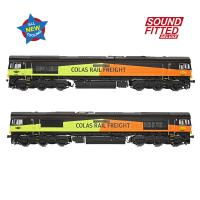 50-004ASFX Bachmann Class 66/8 66850 David Maidment OBE Colas