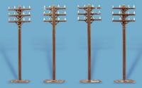 5182 model scene Telegraph Poles (Pack of 8)