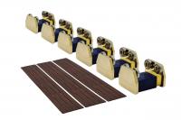 DCM-RRO.6 DCC Concepts O Gauge 6 Axle Premium Rolling Road Set