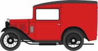 OD76ASV007 Oxford Diecast Austin Seven Van Red