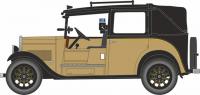 OD76AT007 Oxford Diecast Austin Low Loader Taxi Fawn