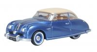 76ATL006 Oxford Diecast Austin Atlantic Coupe Blue/Ivory