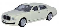 76BM001 Oxford Diecast Bentley Mulsanne White