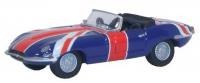 76ETYP005 Oxford Diecast Jaguar E-Type Union Jack (Austin Powers)