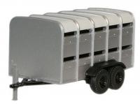 76FARM001 Oxford Diecast Livestock Trailer