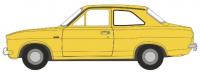 76FE004 Oxford Diecast Ford Escort Mk1 Daytona Yellow