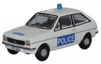 76FF004 Oxford Diecast Ford Fiesta MkI Essex Police